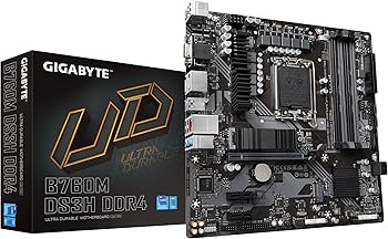 Amazon | GIGABYTE B760M DS3H DDR4 (LGA 1700/ Intel/ B760/ M-ATX