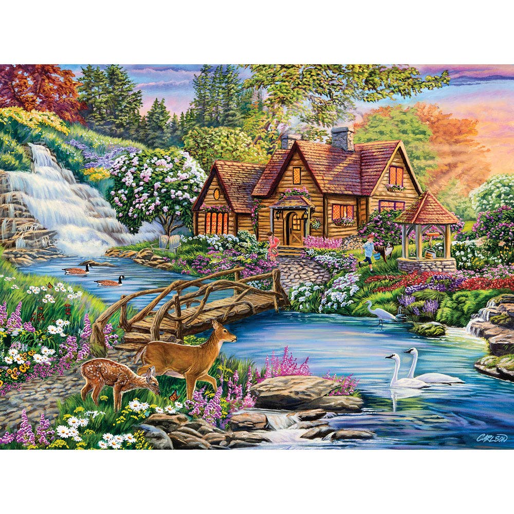 Amazon.com: Bits and Pieces – 500 Piece Jigsaw Puzzle for Adults