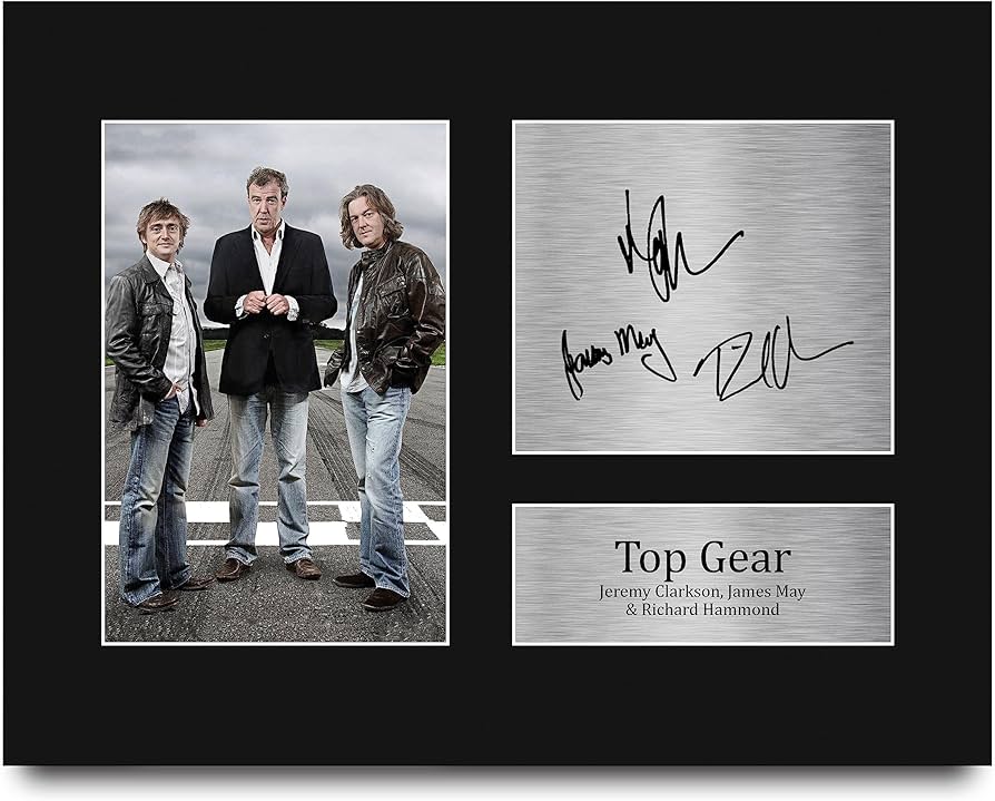 Amazon.com: HWC Trading Top Gear Clarkson, May, Hammond Gifts