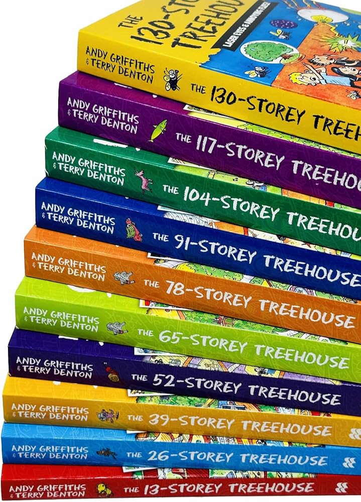 Amazon.com: The Treehouse Series 10 Books Collection Set By Andy
