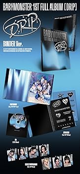 Amazon.com: BABYMONSTER - DRIP 1st Full Album (ZIP LOCK ver