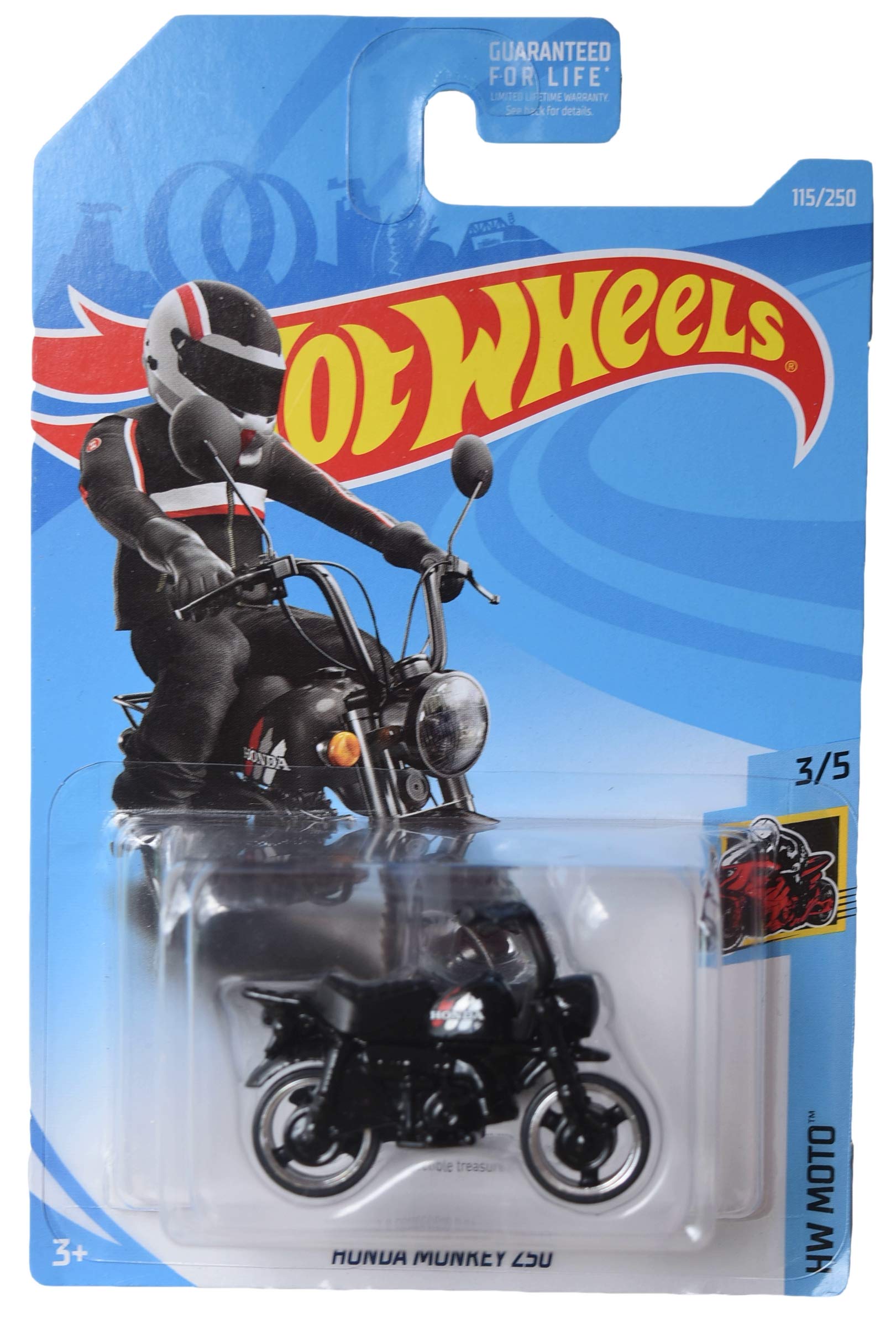 Amazon | Hot Wheels Moto Series 3/5 Honda Monkey Z50 115/250