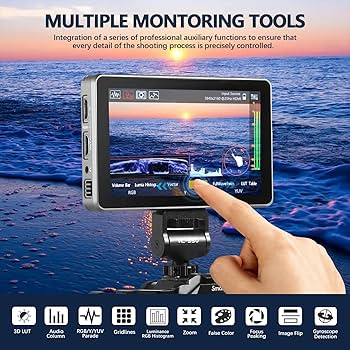 Amazon.com: VILTROX DC-X2 6'' Touchscreen Camera Monitor 4K HDMI