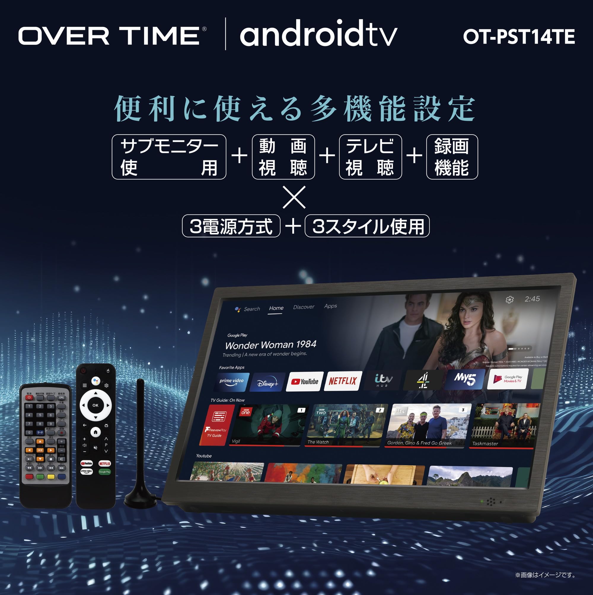 Amazon | [東京Deco] スマートテレビ 14インチ AndroidTV 地デジ内蔵