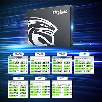 Amazon.com: KingSpec 512GB 2.5 SSD SATA III Internal - 550MB/s