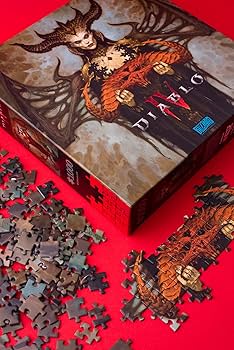 Amazon.com: GAMING PUZZLE: DIABLO IV LILITH PUZZLES - 1000 : Toys
