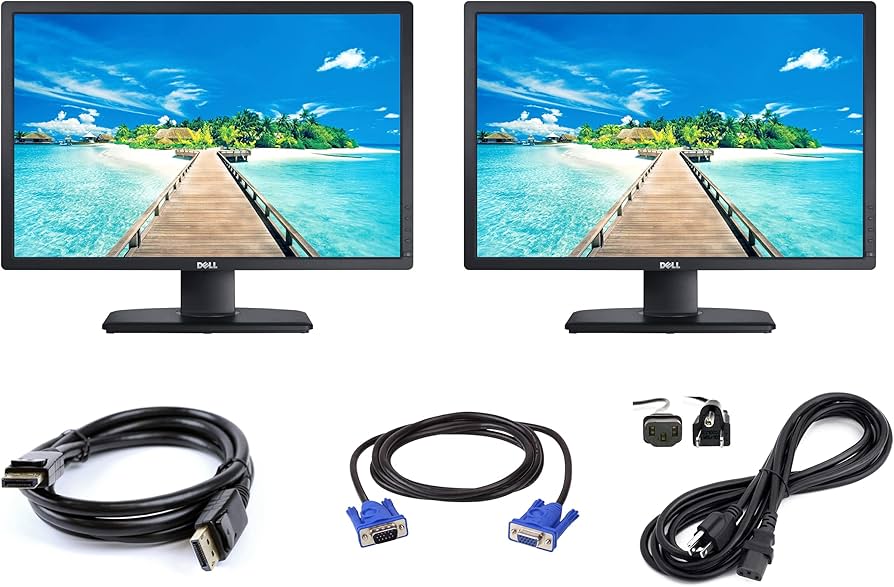 Amazon.com: Dell Dual U2412M UltraSharp 24 Inch LED Backlit