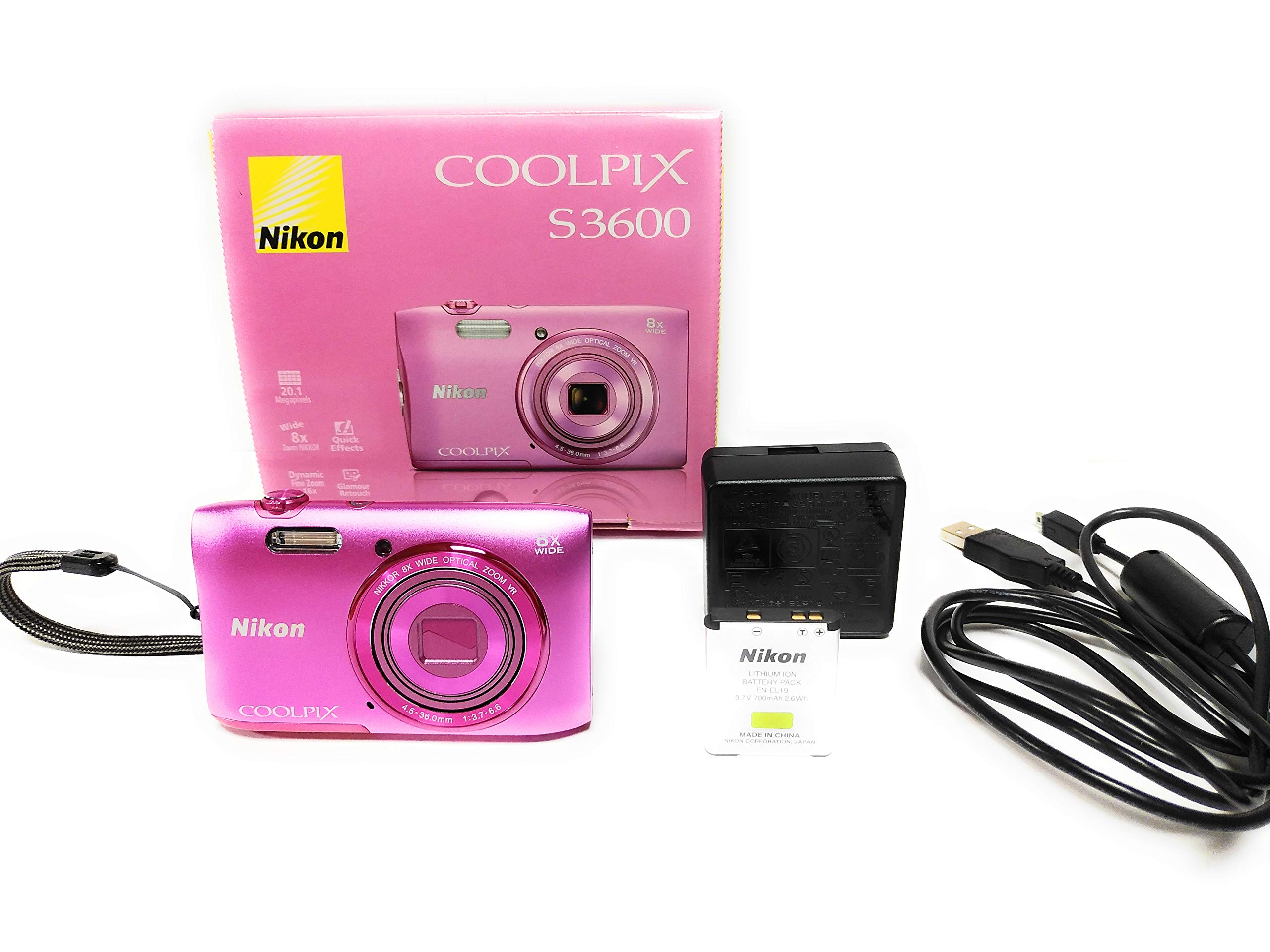 Aloha【動作確認済Nikon COOLPIX S3600デジタルカメラ Nikon COOLPIX