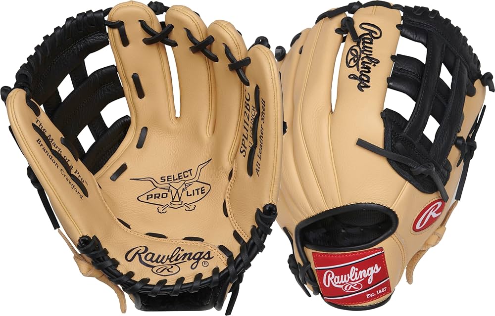 Amazon | Rawlings | SELECT PRO LITE Youth Baseball Glove | Brandon