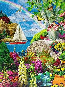 Amazon | Springbok Stairway to Serenity 500ピース ジグソーパズル