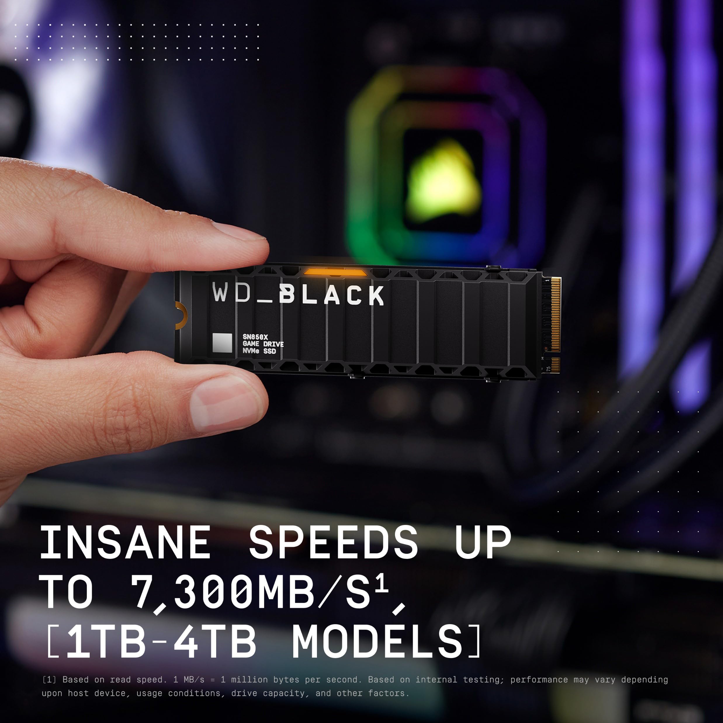 Amazon | WD_BLACK 1TB SN850X NVMe 内蔵型 ゲーミング SSD ソリッド