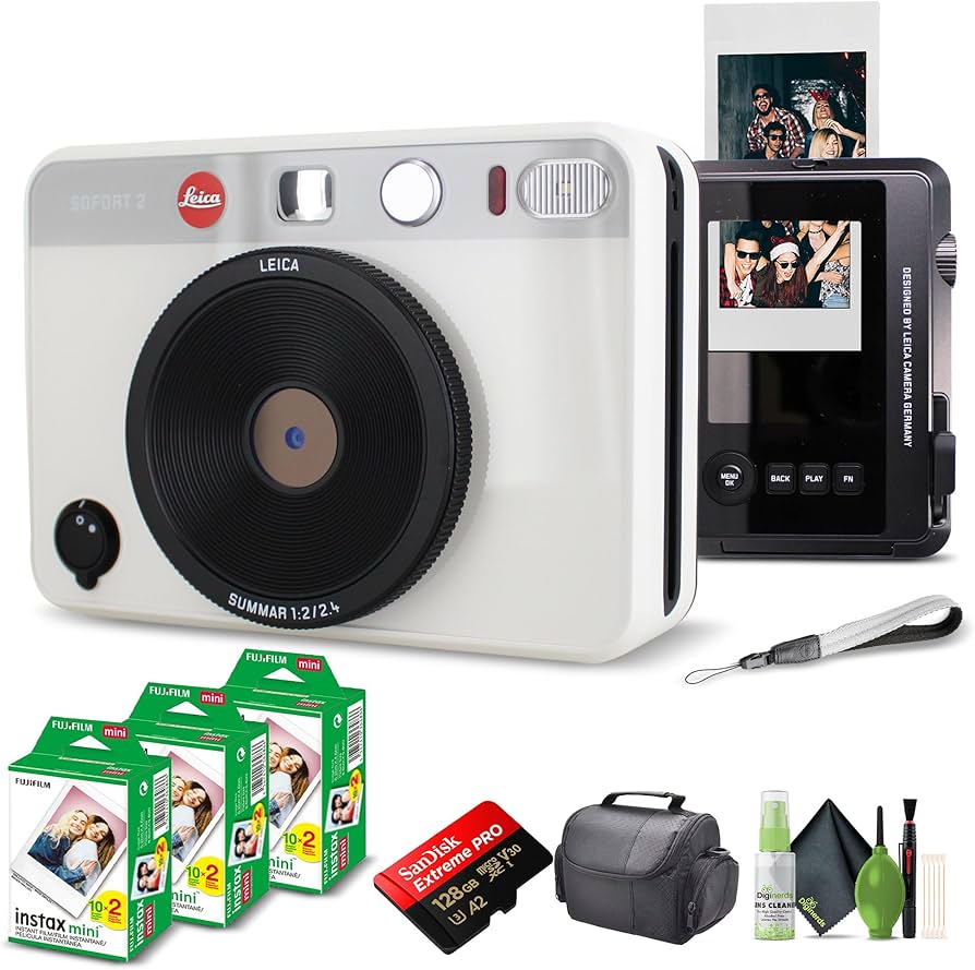 Amazon.com : Leica Sofort 2 Hybrid Instant Photo Film and Digital