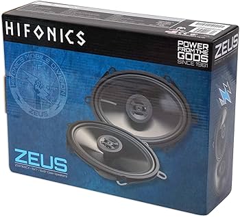 Amazon.com: Hifonics (4) ZS5768CX 5x7 or 6x8 1000 Watt Coaxial Car