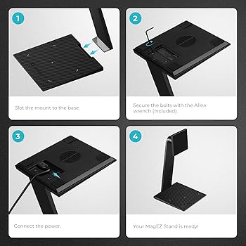 Pitaka MagEZ Stand Adjustable iPad Stand for Desk, Compatible with