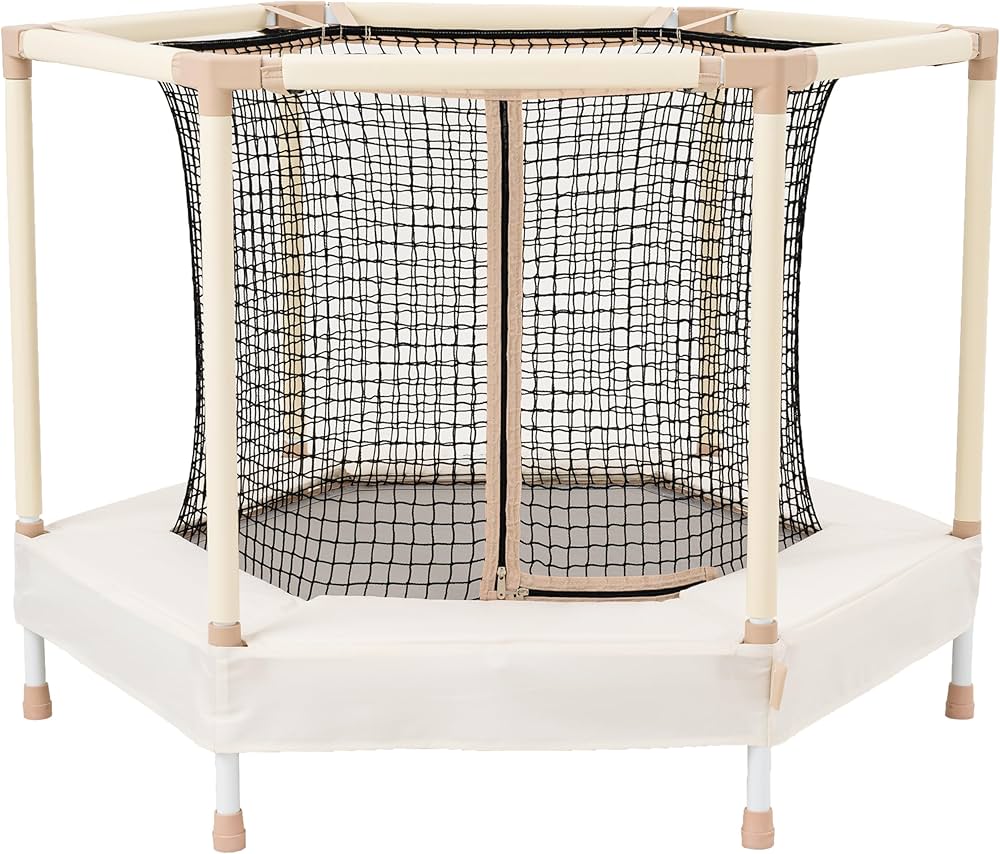 Amazon | MomnLittle トランポリン 直径119cm 48インチ 耐荷重50kg