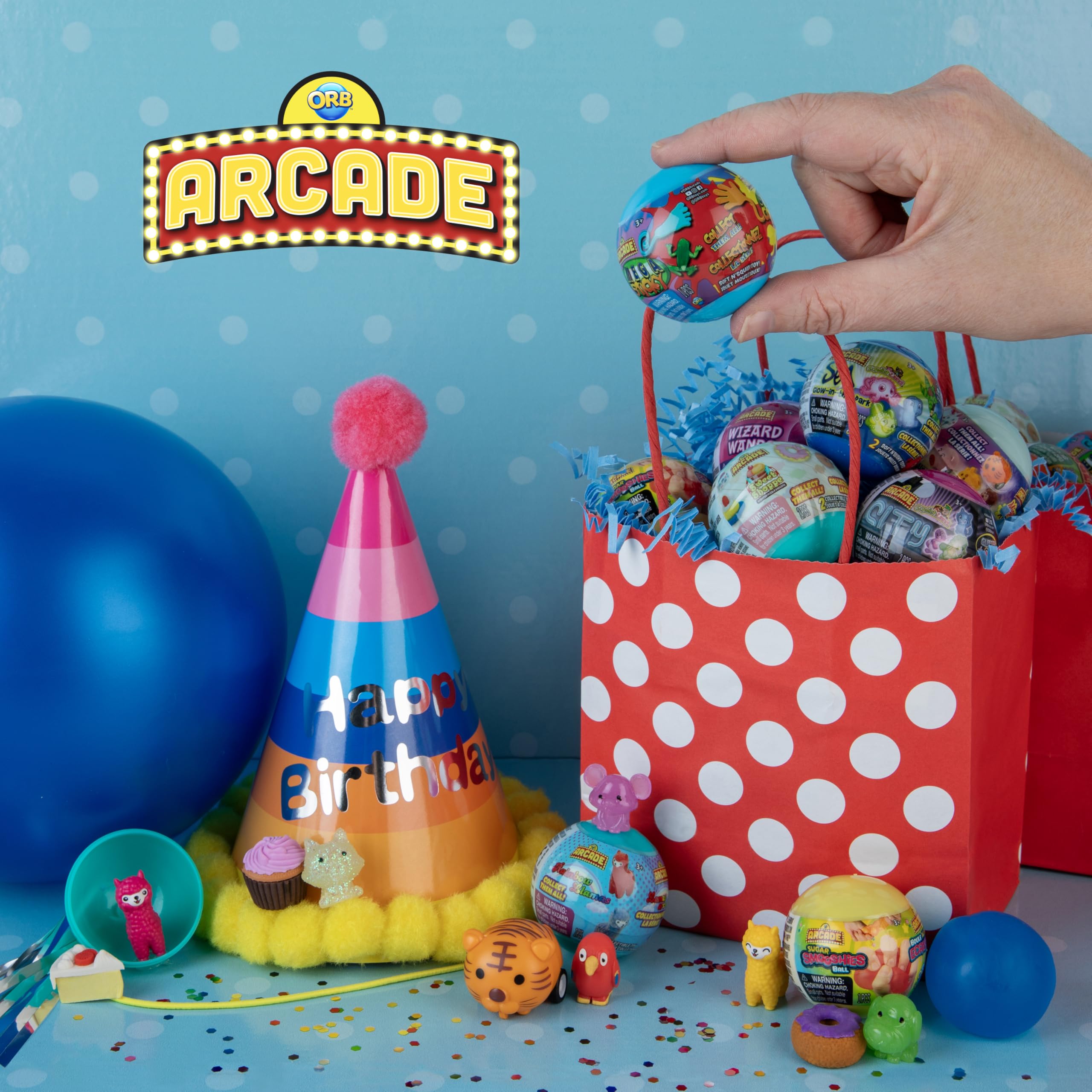 Amazon.com: ORB Arcade Zoomin' Cuties - 48 Individual Mystery