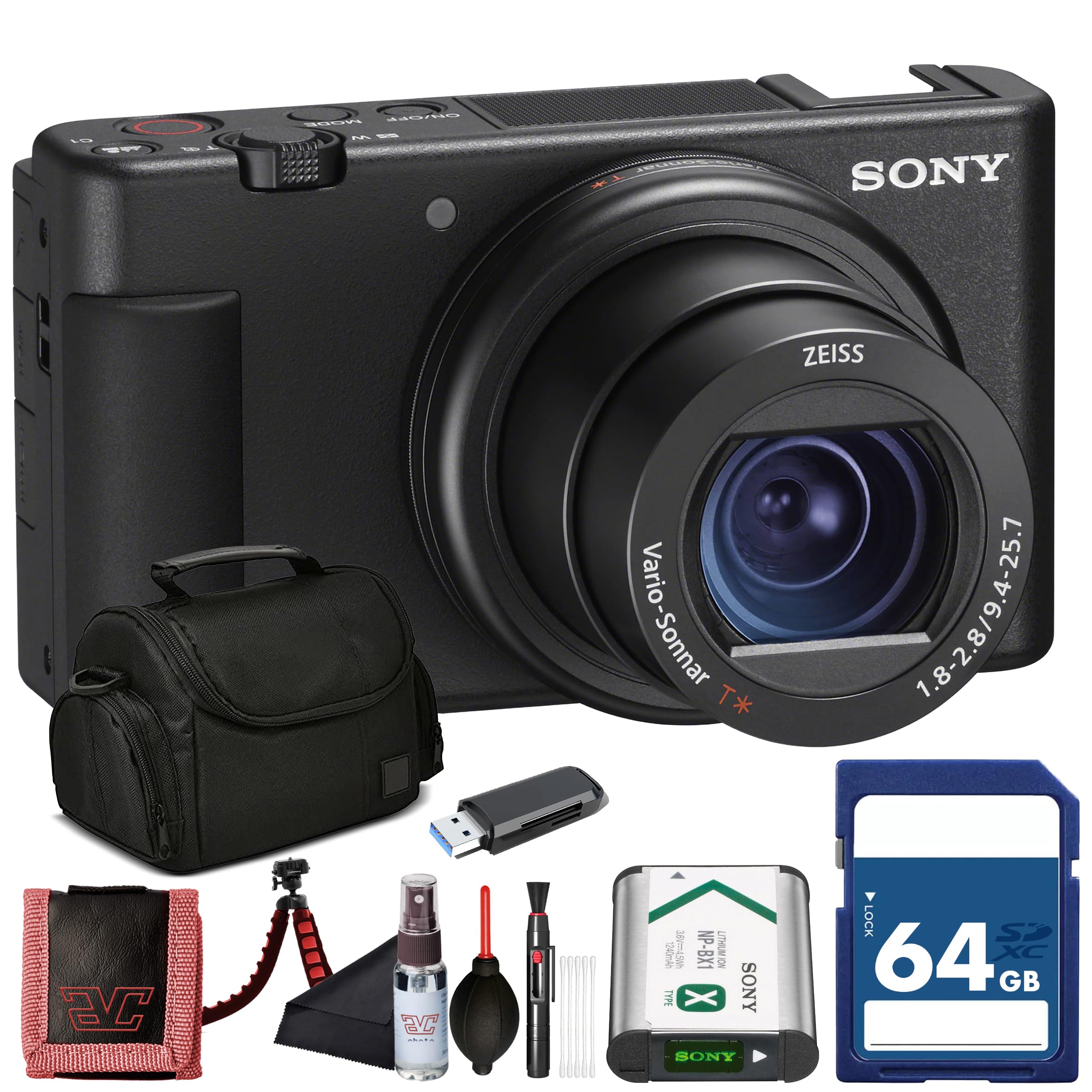Amazon.com : Sony ZV-1 Digital Vlogging Camera Black (DCZV1/B