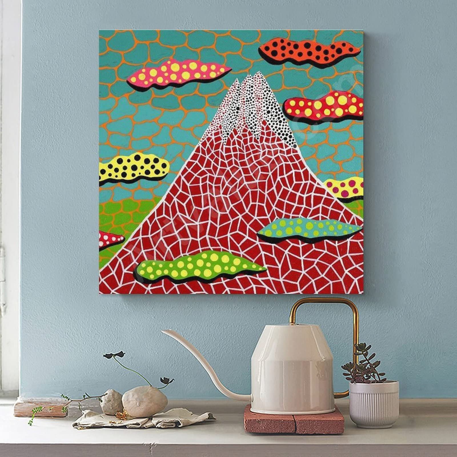 Amazon.co.jp: 草間彌生 ポスター アートパネル アートポスター 絵画