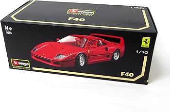 Amazon | ミニカー ブラーゴ フェラーリ 1:18 オリジナルシリーズ F40