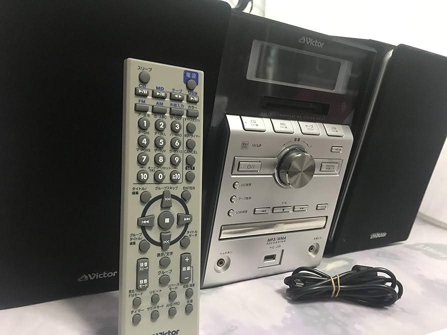 Amazon.co.jp: JVCケンウッド ビクター マイクロコンポーネントMD
