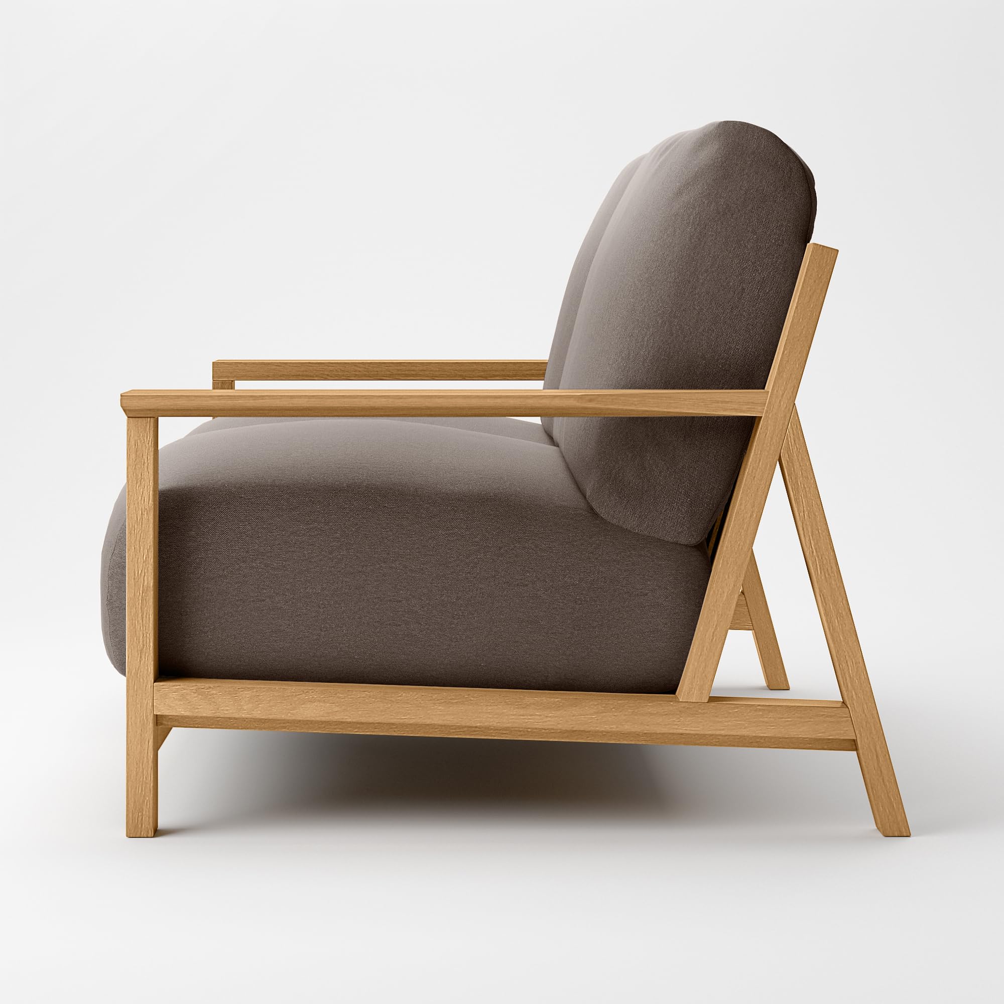 無印良品 カバー付きソファ本体・スリムアーム・ 1シーター・ウレタン