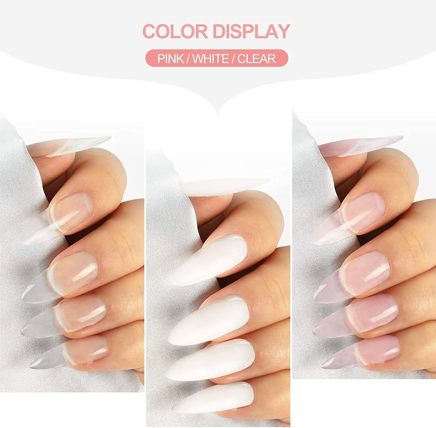 Amazon.co.jp: COSCELIA アクリルパウダー セット ネイル 長さだし