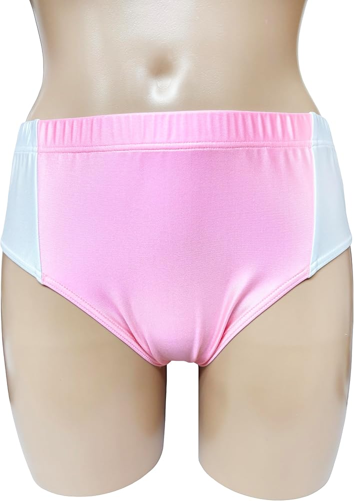 Amazon.co.jp: 3L スーパーウェット ライン入りブルマ ピンク 白