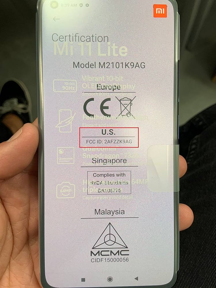 Amazon.com: Xiaomi Mi 11 Lite | 128GB 8GB RAM | Factory Unlocked