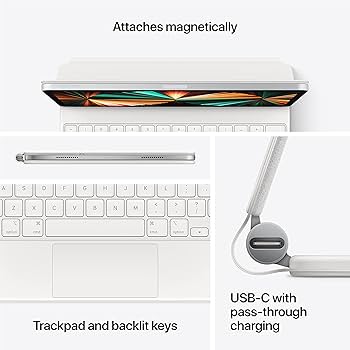 Amazon.com: Apple Magic Keyboard: iPad Keyboard case for iPad Pro