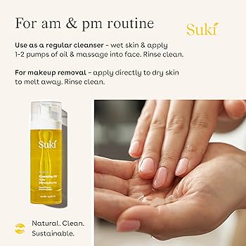 Amazon.com: Suki Cleansing Oil 4 Fl Oz, Makeup Remover, Facial