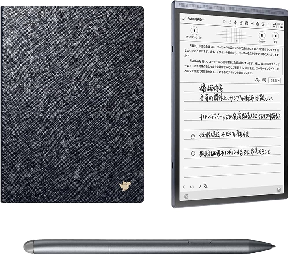 Amazon.co.jp: iFLYTEK AINOTE Air 2電子ペーパー と保護ケースセット