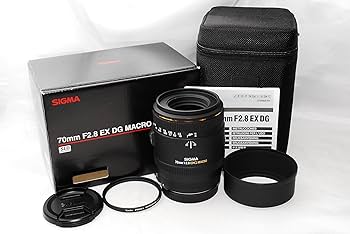 Amazon.com : Sigma 70mm F/2.8 EX DG Macro Lens for Canon Digital