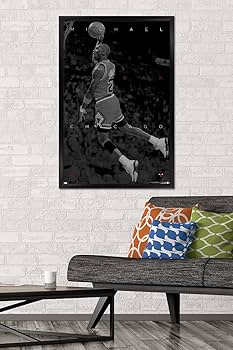 Amazon.co.jp: Trends International マイケル・ジョーダン - 白黒