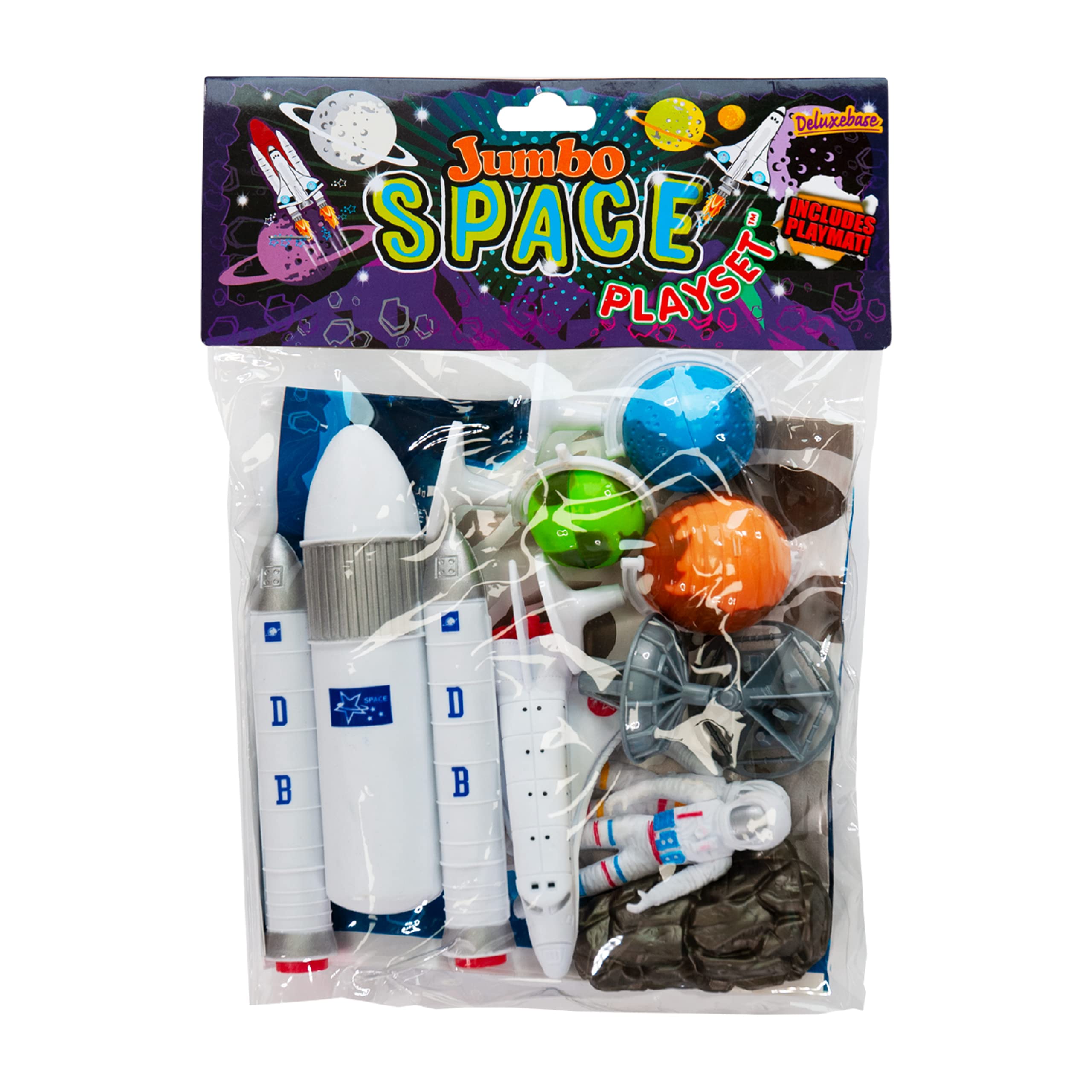 Amazon.com: Deluxebase Jumbo Playset - Space Figurines from 9