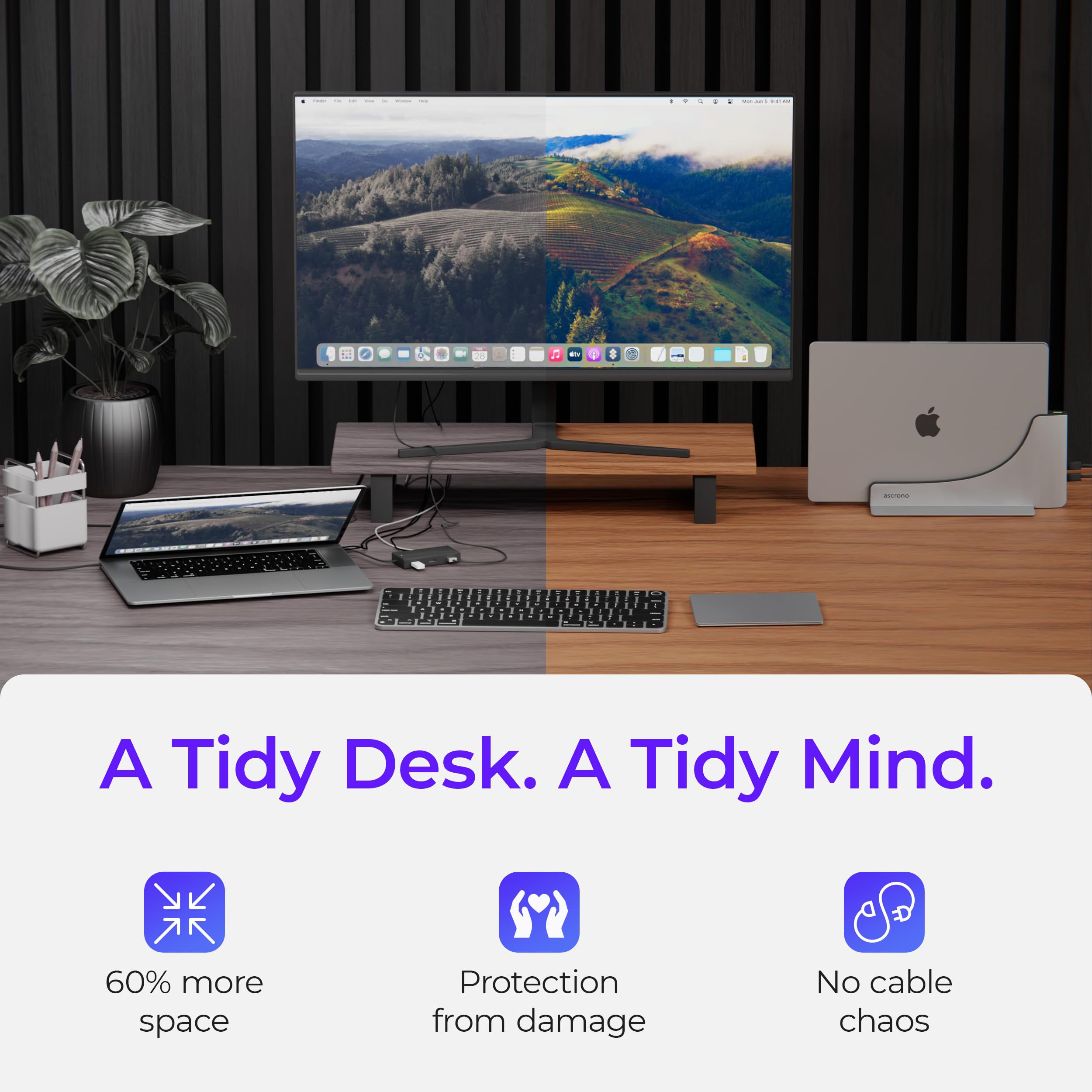 Amazon.co.jp: Ascrono MacBook ドッキングステーション MacBook Pro