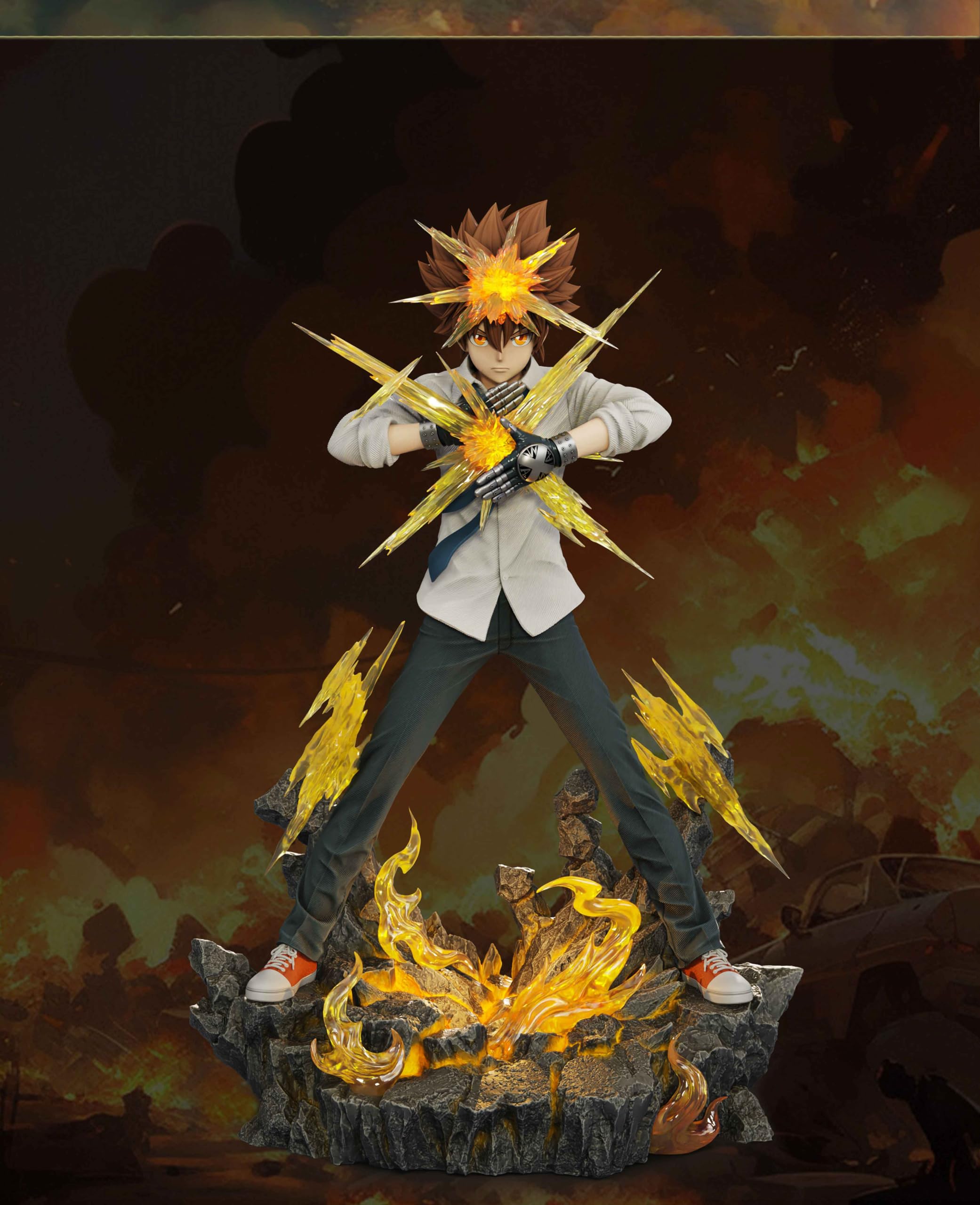 家庭教師ヒットマンREBORN! ガレージキット ガレキ スタチュー② 家庭