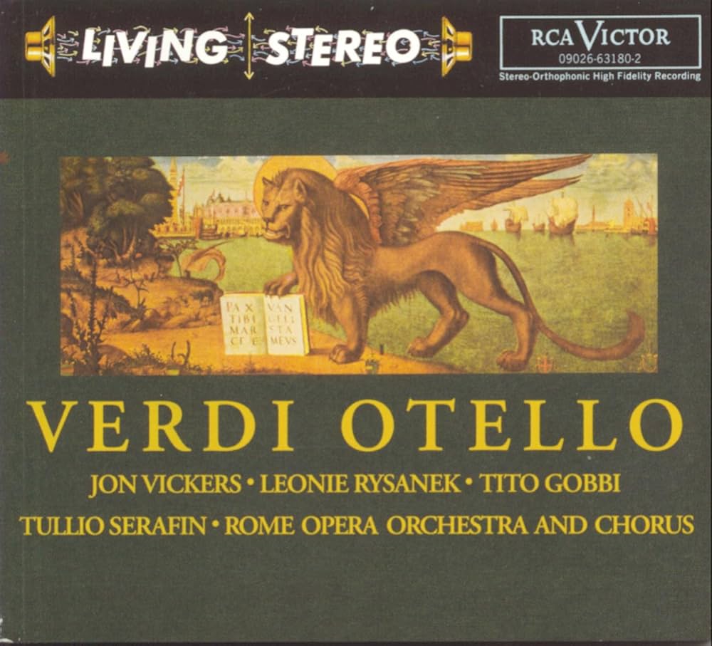 Giuseppe Verdi, Tullio Serafin, Rome Opera Orchestra, Jon Vickers