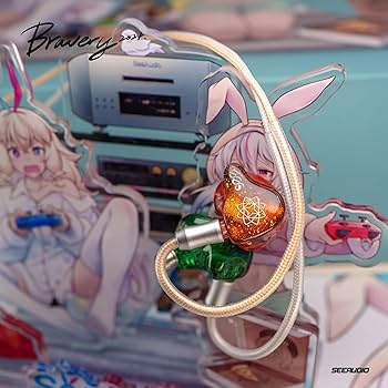 Amazon.co.jp: SeeAudio Bravery 24 4BAドライバー搭載IEMイヤホン