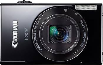 Amazon | Canon デジタルカメラ IXY 1 ブラック 光学12倍ズーム Wi-Fi