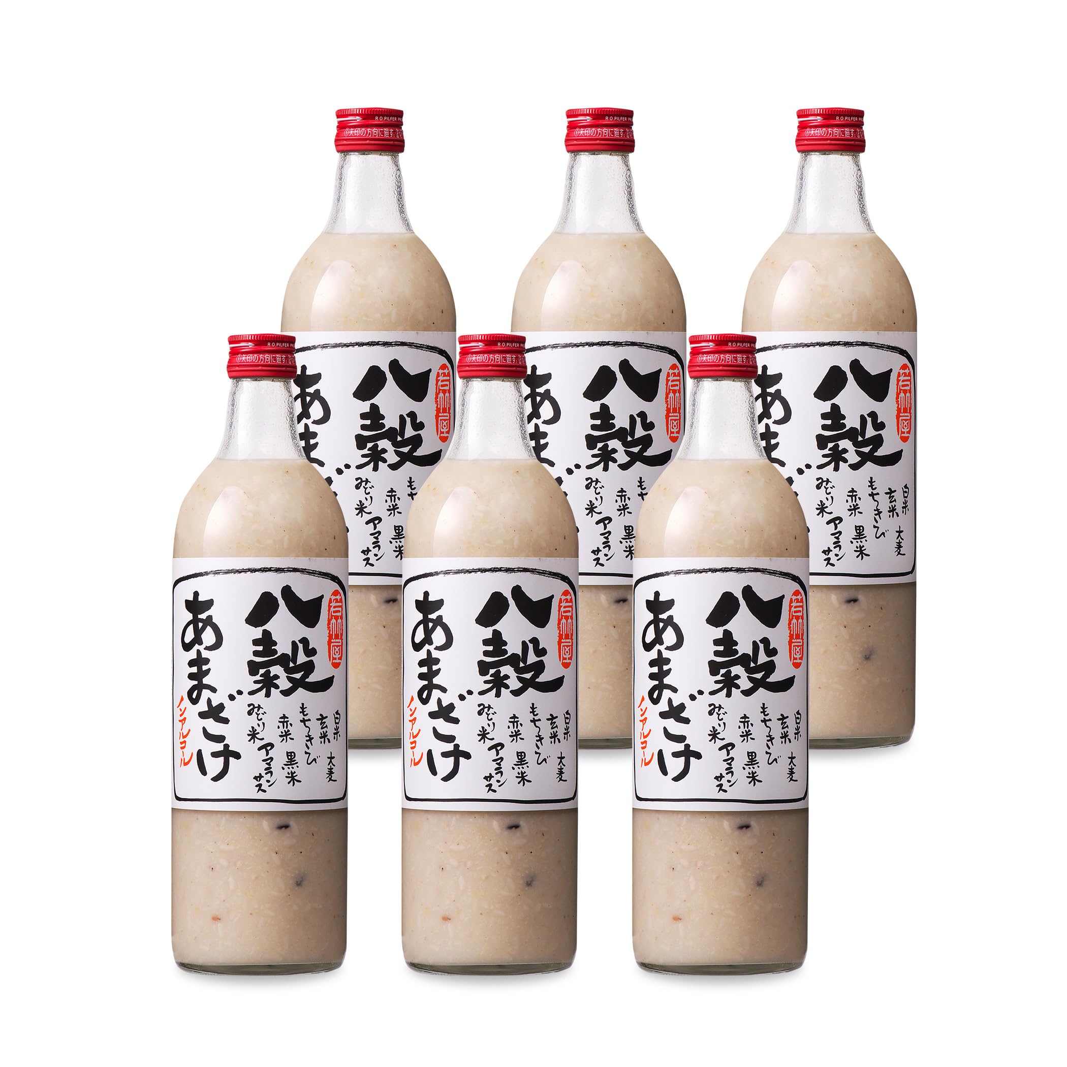 Amazon.co.jp: 若竹屋酒造場 米麹八穀あまざけ 720ml × 6本セット 瓶
