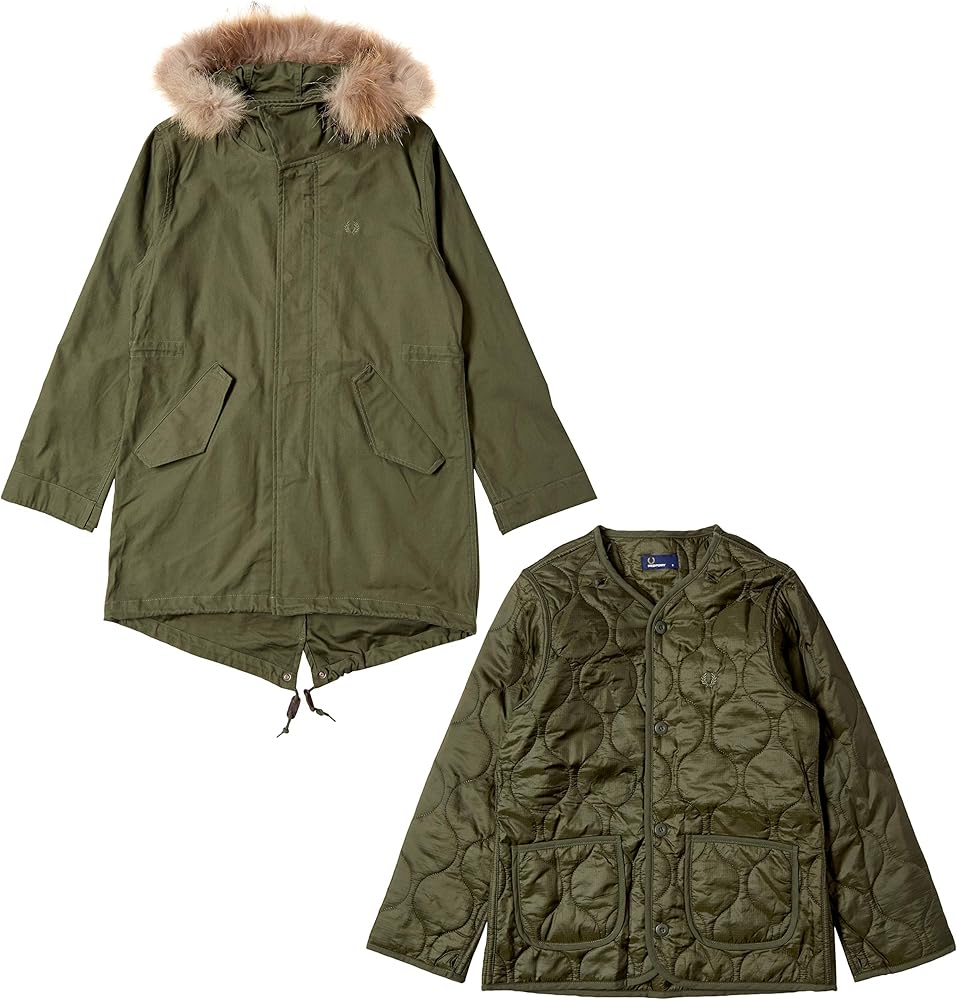 Amazon | (フレッドペリー)FRED PERRY(フレッドペリー) モッズコート