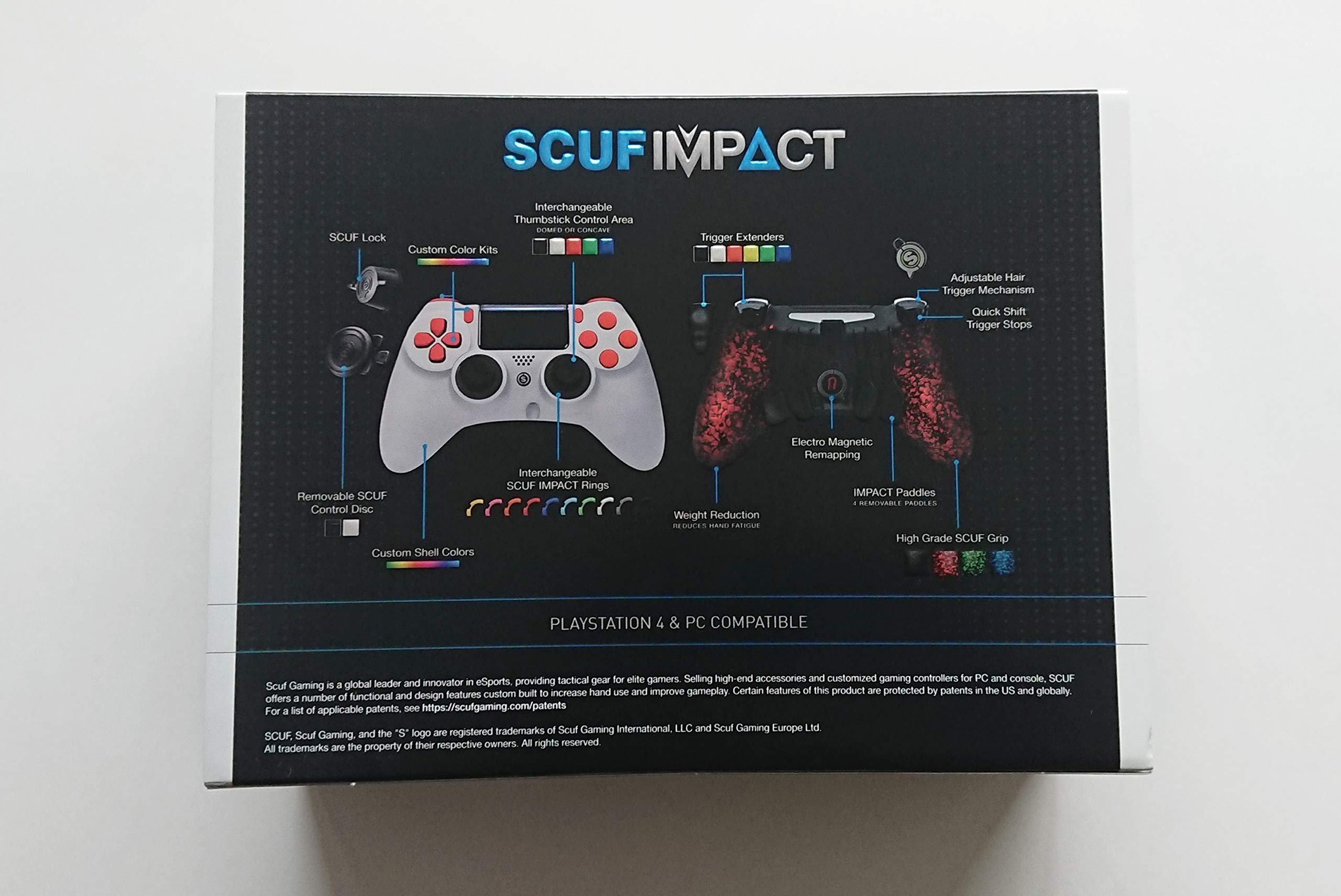 Amazon.co.jp: スカフ インパクト SCUF IMPACT BLACK Honeycomb ハニー