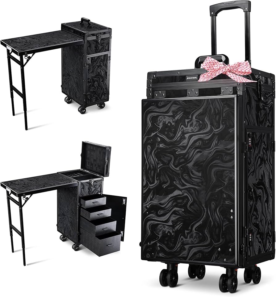 Amazon.co.jp: BYOOTIQUE 折りたたみ ネイルテーブル 大容量ネイル