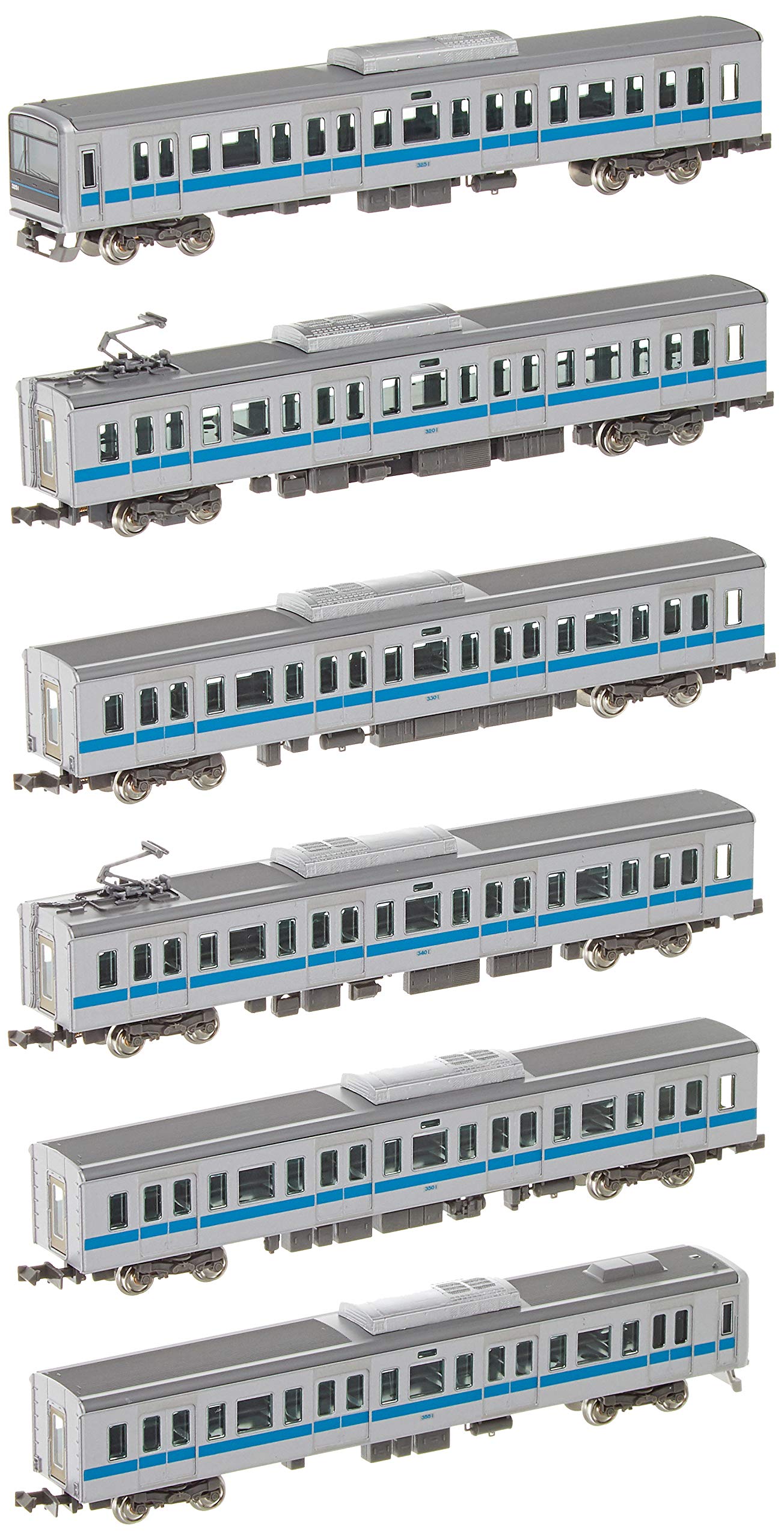 グリーンマックス 30181 小田急 3000形 ブランドマーク付 3092編成