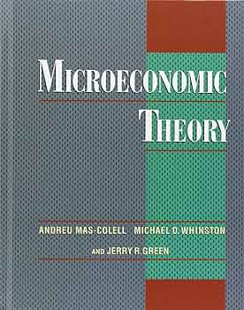 Microeconomic Theory: 9780195073409: Economics Books @ Amazon.com