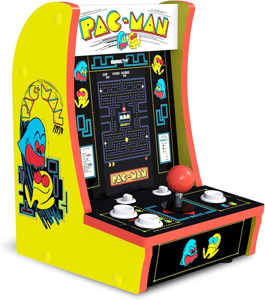 Amazon.com: Arcade1Up Pac-Man Countercade Countertop Arcade