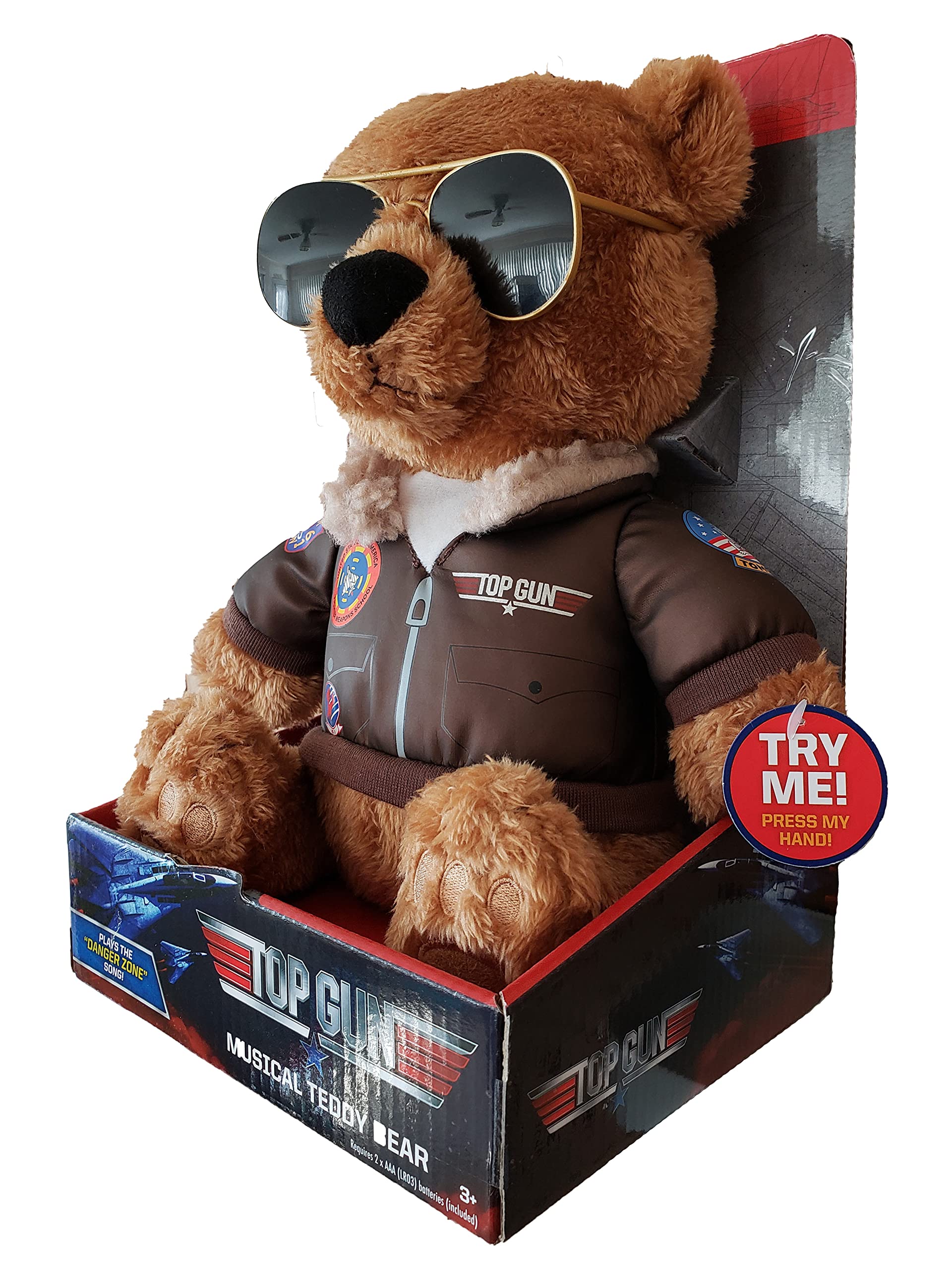Amazon.co.jp: Just Play トップガン グッズ ぬいぐるみ ミュージカル
