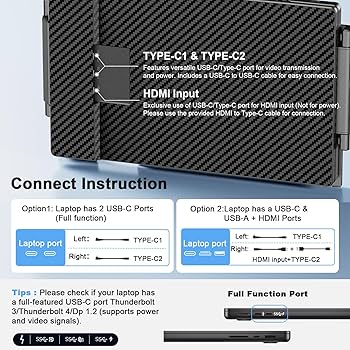 Amazon.com: S3 Laptop Screen Extender, 14'' Triple Portable