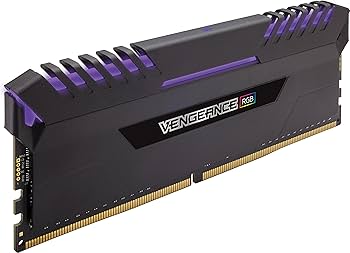 CORSAIR VENGEANCE RGB 16GB (2x8GB) DDR4 3000MHz C15 Desktop Memory