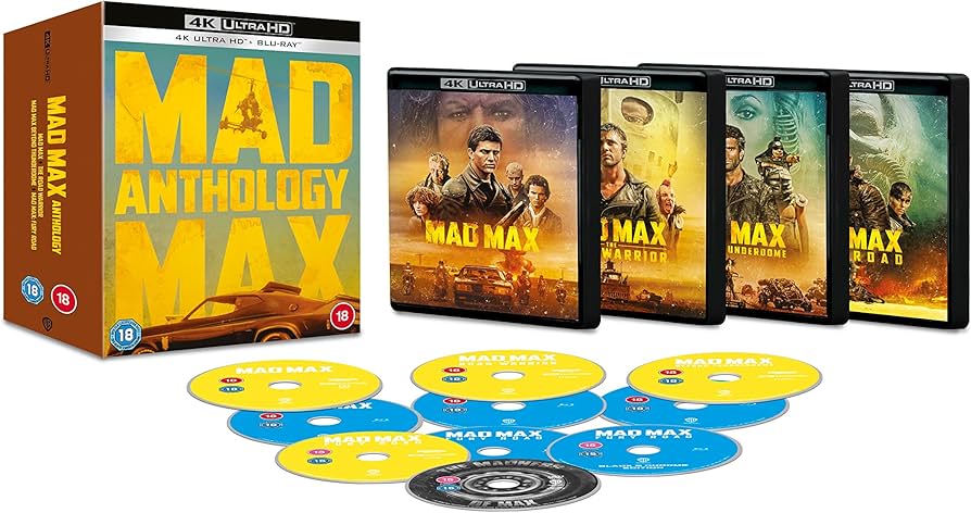 Amazon.com: Mad Max Anthology [4K Ultra-HD] [1979] [Blu-ray